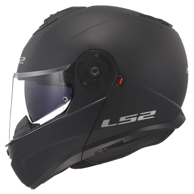 LS2 FF908 Strobe II – Casco Modulare Moto Omologato ECE 22.06 MATT BLACK-06