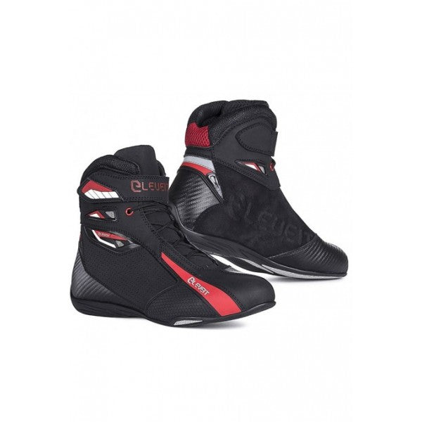Scarpe Moto Eleveit T Sport Black/Red – Sportive e Certificate CE