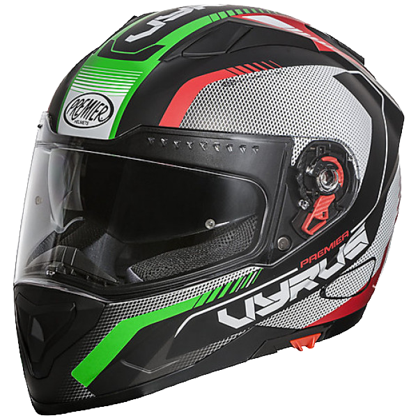 Premier VYRUS, Casco Integrale Con Visierino Parasole - ITALIA