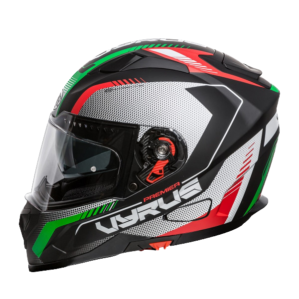 Premier VYRUS, Casco Integrale Con Visierino Parasole - ITALIA