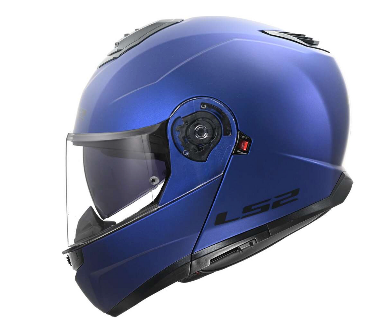 LS2 FF908 Strobe II – Casco Modulare Moto Omologato ECE 22.06 MATT NAVY BLUE
