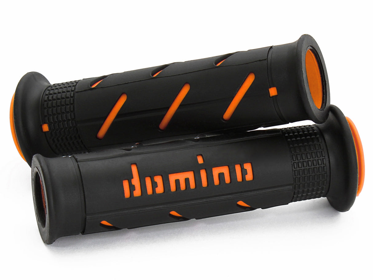 DOMINO COPPIA MANOPOLE NERO/ARANCIO SOFT cod. A25041C4340C7-0