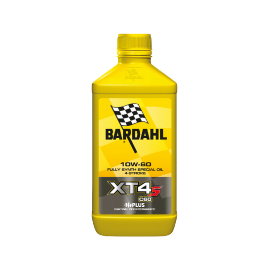 Bardahl, Olio motore XT4-S C60 10W60 racing 100% sintetico (1L)