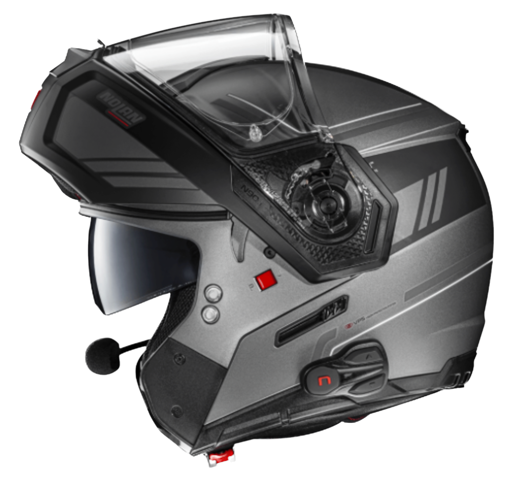 Nolan N-Com B601r Interfono Bluetooth, Pacco Doppio