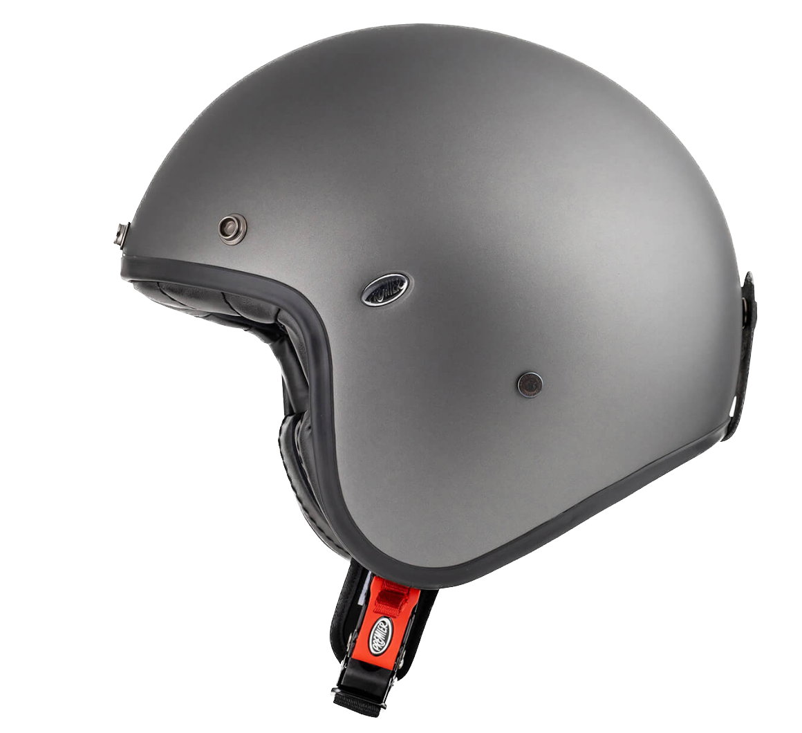 Premier, Petit Casco Jet In Fibra Di Carbonio, Dyneema e Aramidica - U17 BM Grigio Antracite