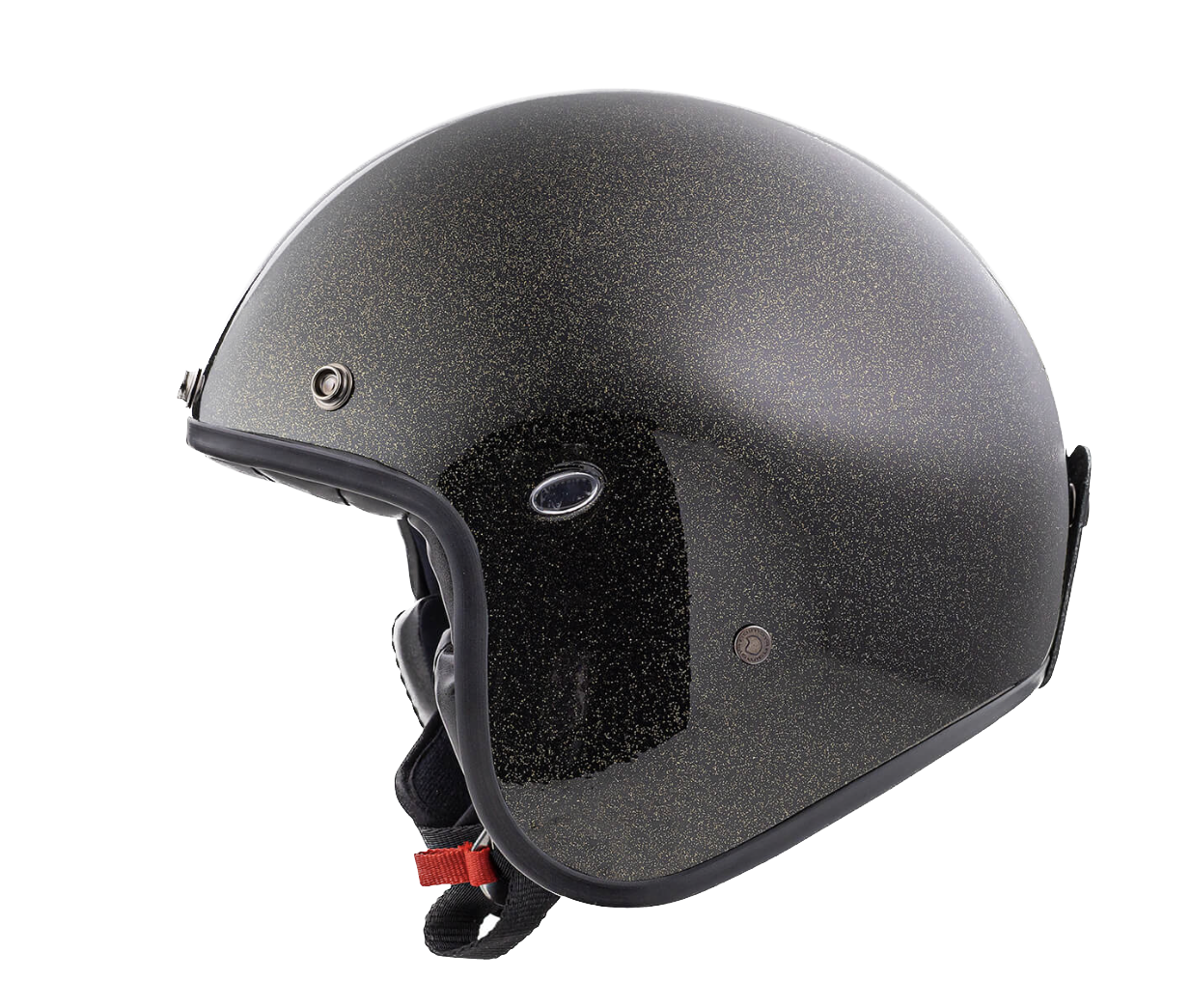 Premier, Petit Casco Jet In Fibra Di Carbonio, Dyneema e Aramidica - U9 Glitter Gold