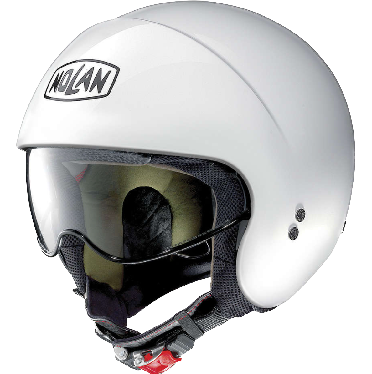 Nolan N21, Casco Jet Con Visiera A Scomparsa - BIANCO LUCIDO