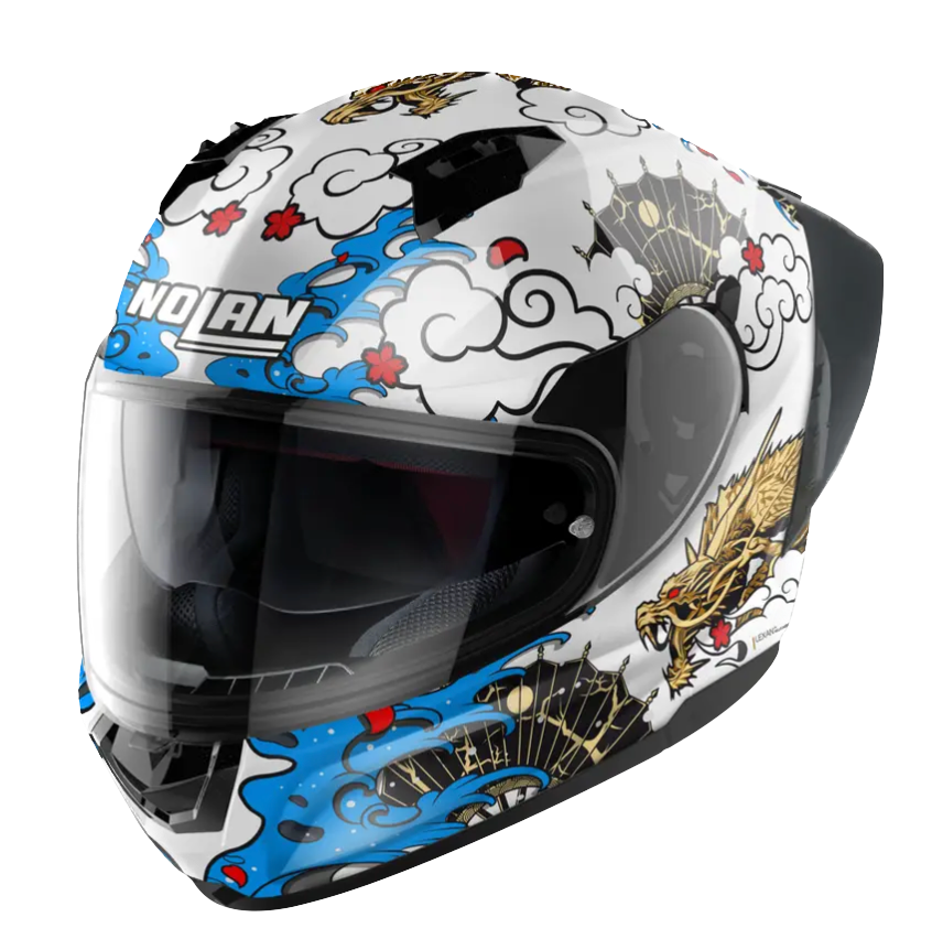 Nolan N60-6 SPORT, Casco Integrale Con Doppia Visiera - METAL WHITE (MULTICOLOUR)