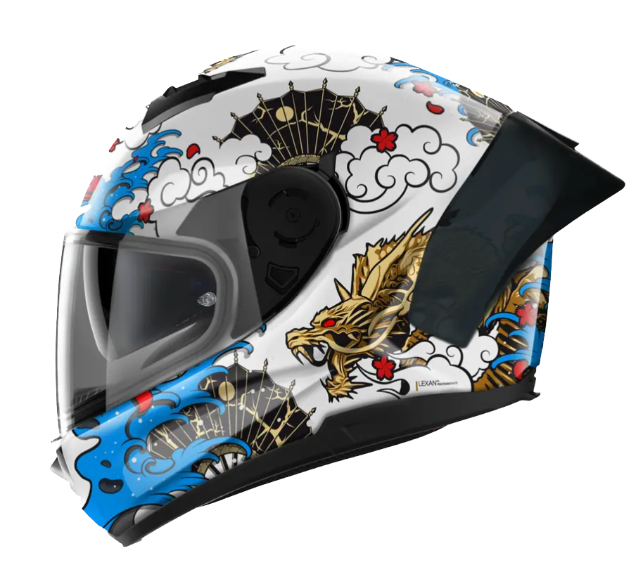 Nolan N60-6 SPORT, Casco Integrale Con Doppia Visiera - METAL WHITE (MULTICOLOUR)