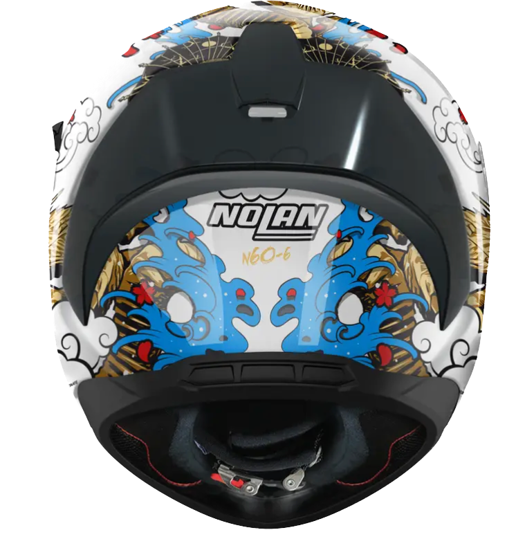 Nolan N60-6 SPORT, Casco Integrale Con Doppia Visiera - METAL WHITE (MULTICOLOUR)
