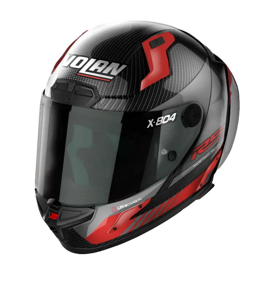 Nolan X-804 RS ULTRA CARBON RED HOT LAP