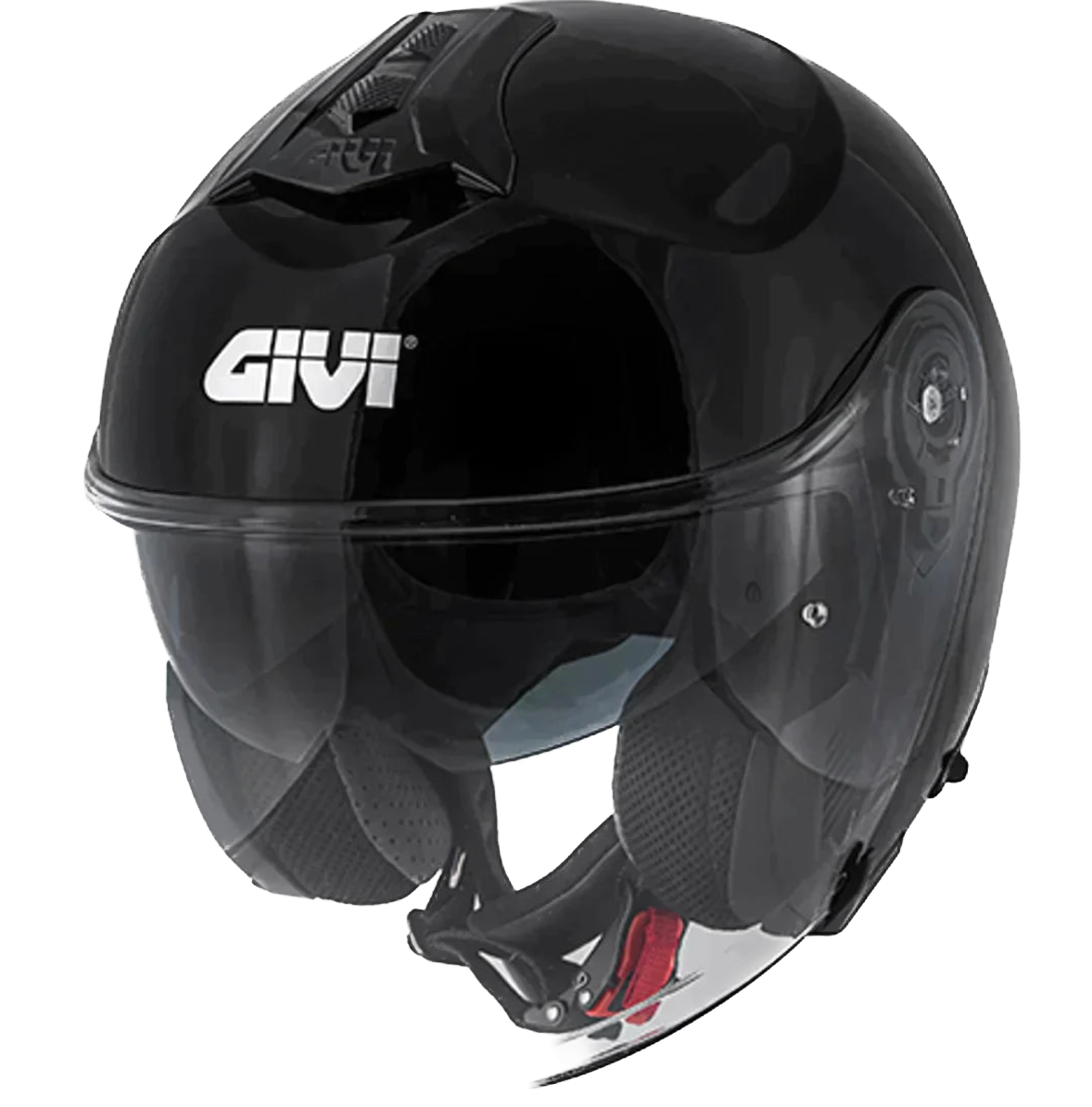 GIVI, X22, Casco Jet Con Doppia Visiera - GLOSSY BLACK