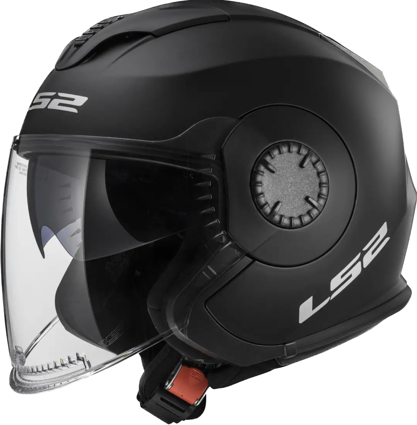 LS2 Verso, Casco Jet Con Doppia Visiera - NERO OPACO