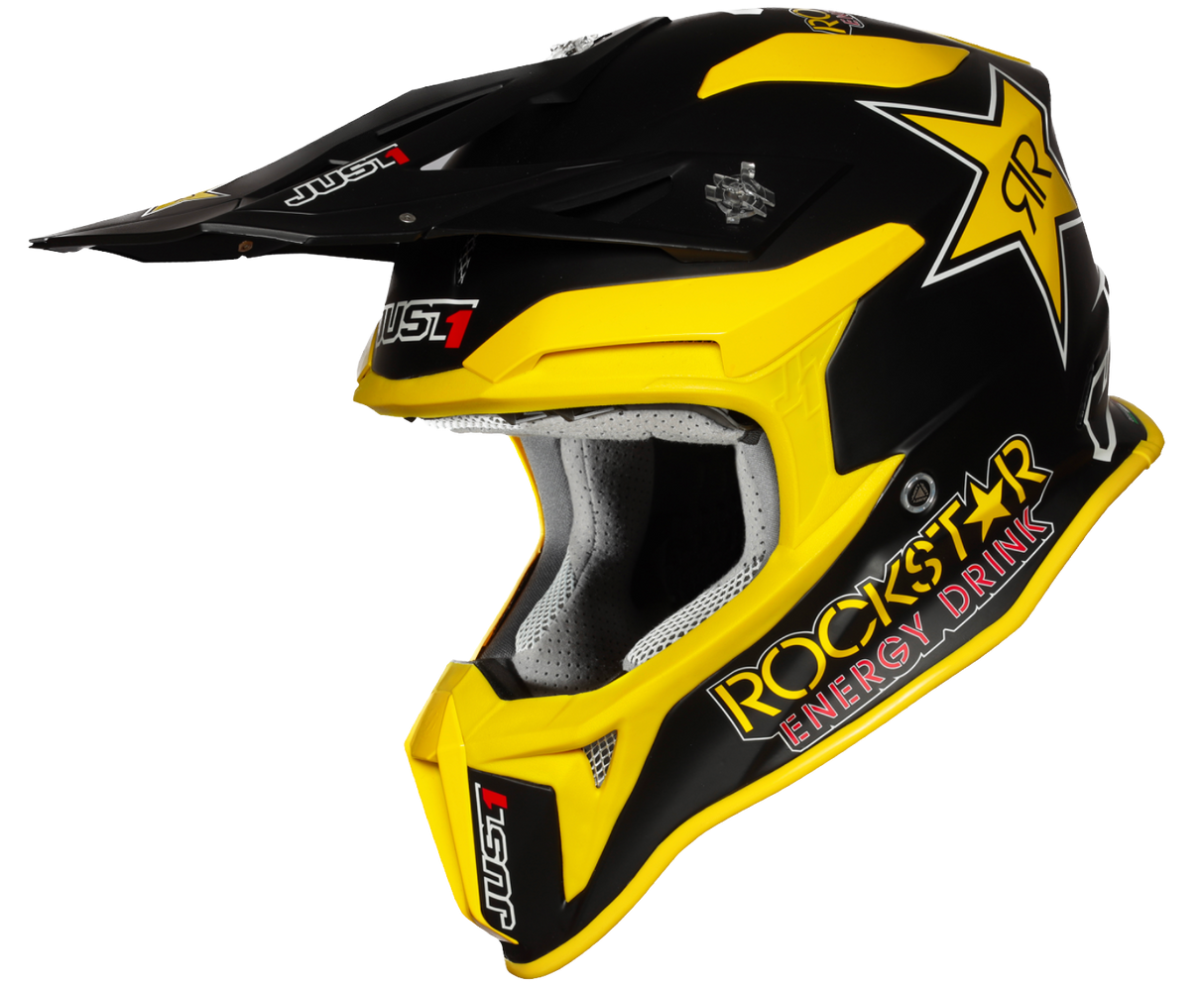 Just1, J18 MIPS Rockstar, Casco Integrale Cross/Enduro - ROCKSTAR MATT