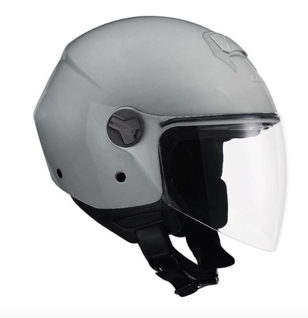 Casco 107A FLORENCE MONO Argento lunga XS
