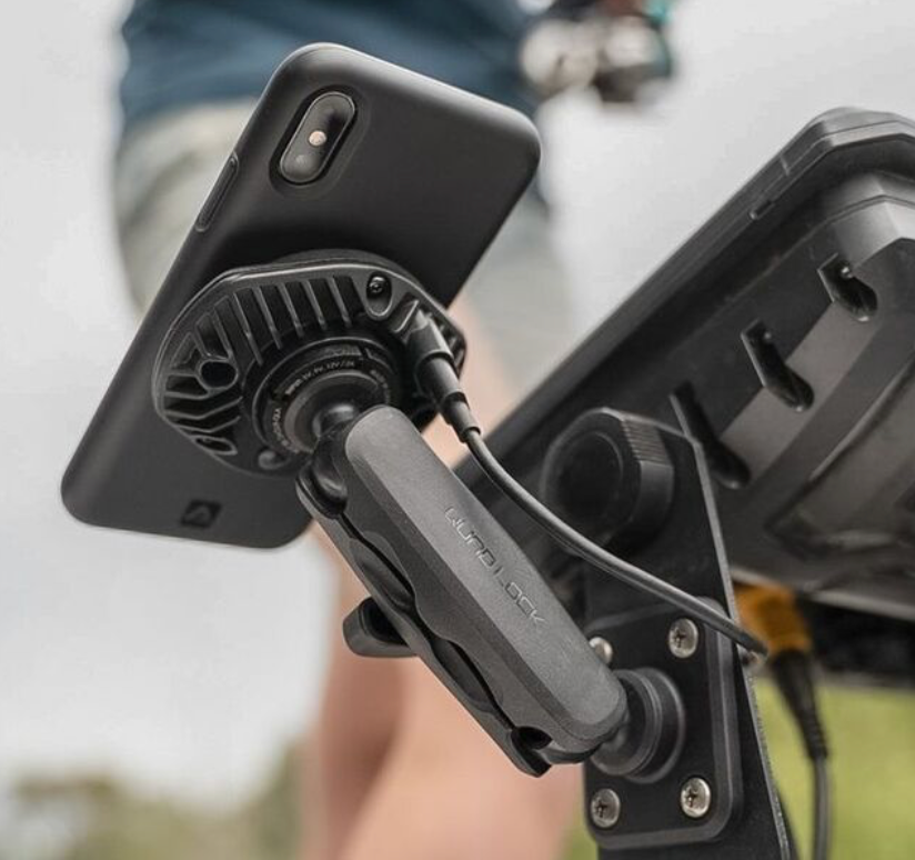 Base rettangolare a 2 fori QUAD LOCK 360