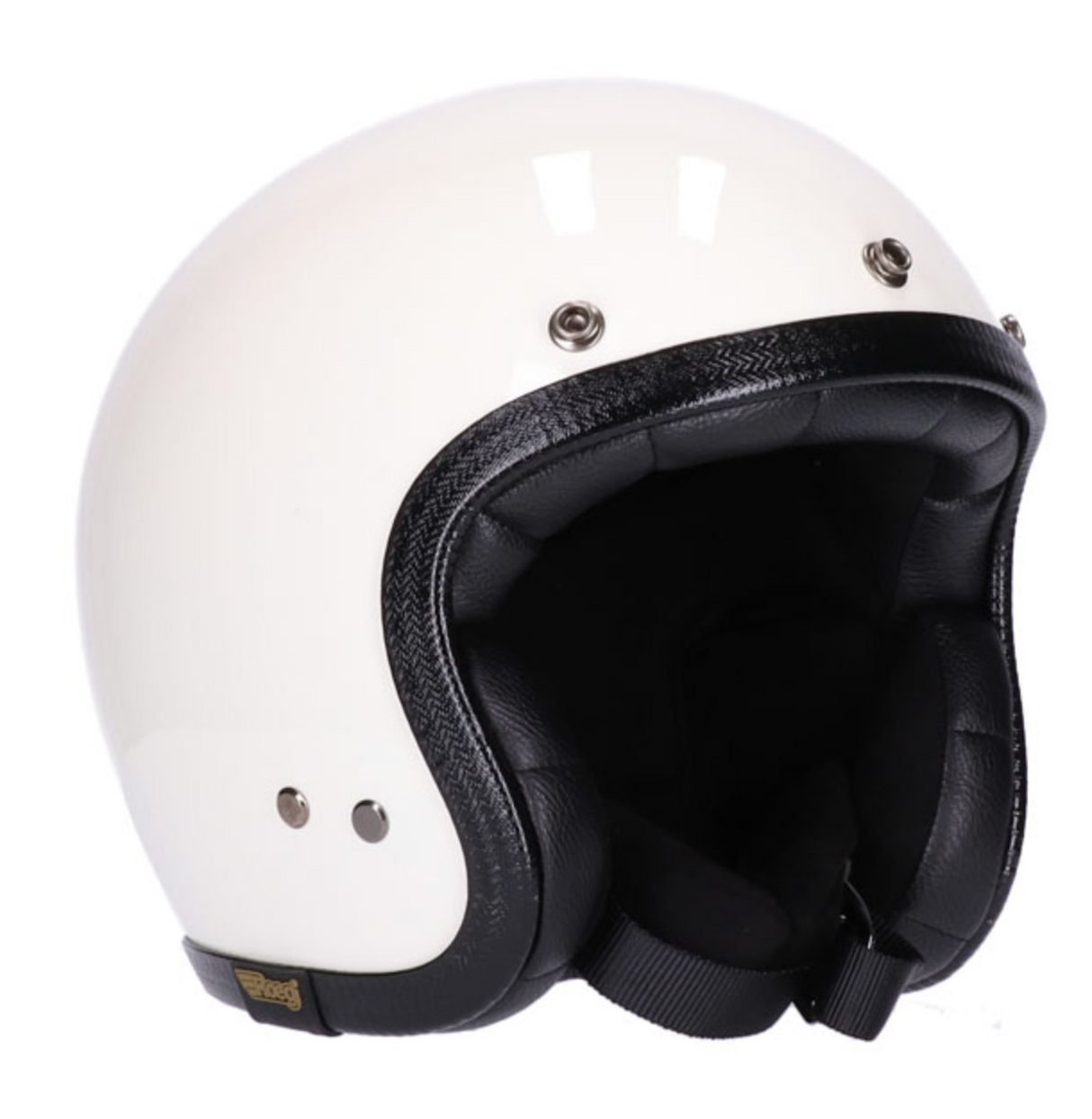 Casco Jet Vintage Roeg JETTson 2.0 Fibra ECE 22.06 GLOSS WHITE