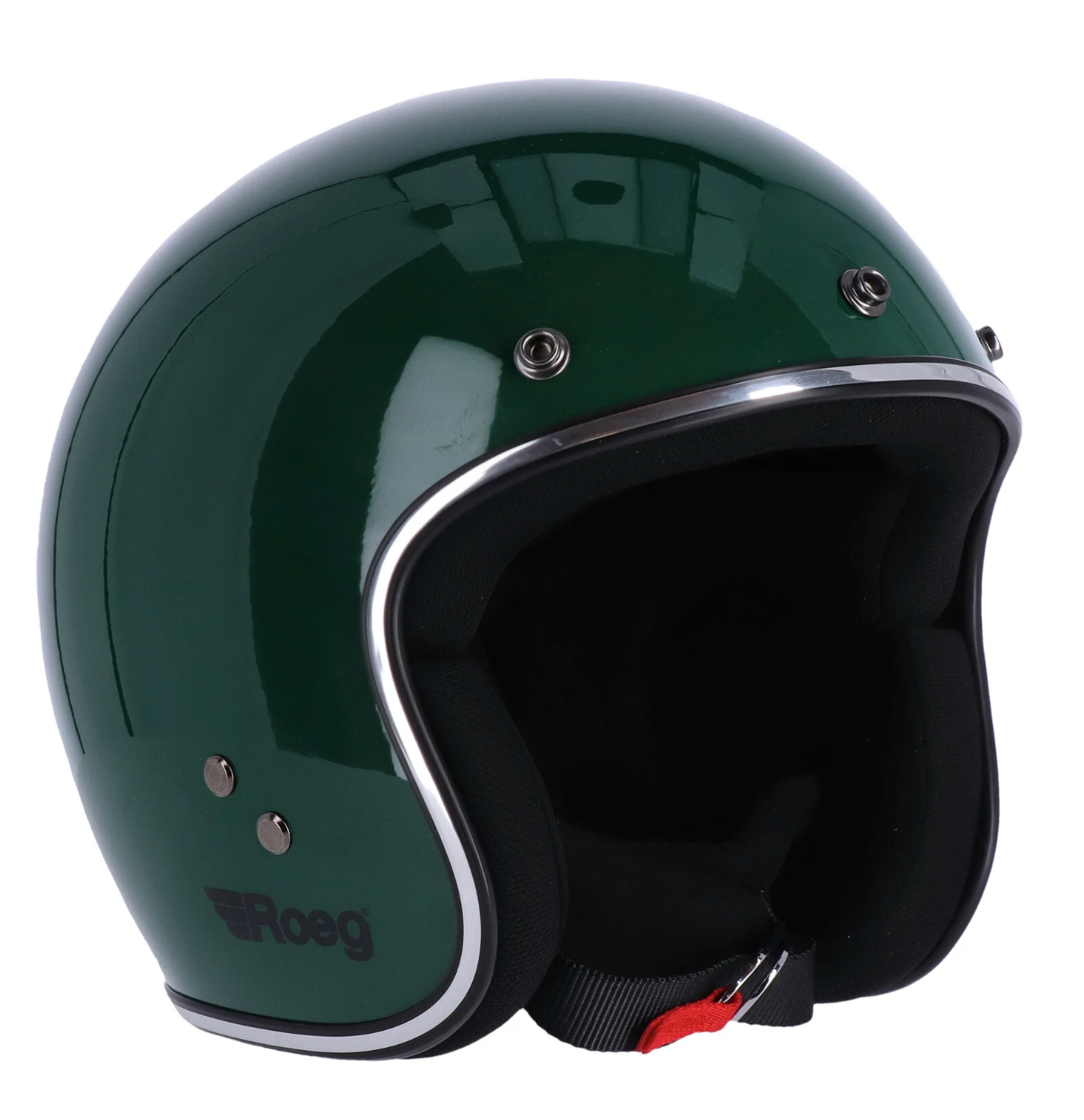 Casco Jet Vintage Roeg JETT Fibra ECE 22.06 RACING GREEN