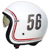 Premier, Vintage Casco Jet In Fibra Di Carbonio, Dyneema e Aramidica - FL 8