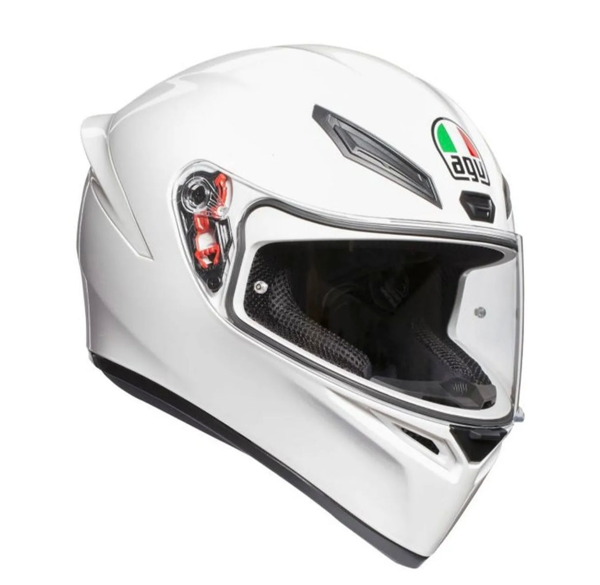 AGV K1 S Bianco Lucido – Casco Integrale Moto ECE 22.06