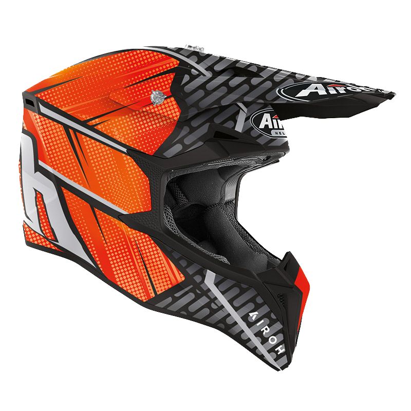 Airoh Wraap, Casco Integrale Off Road - Idol Orange Matt