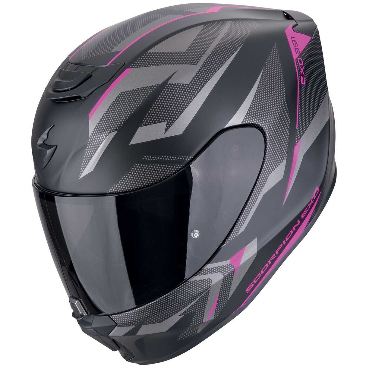 Casco Integrale Scorpion EXO-391 AAXO Nero opaco-Rosa