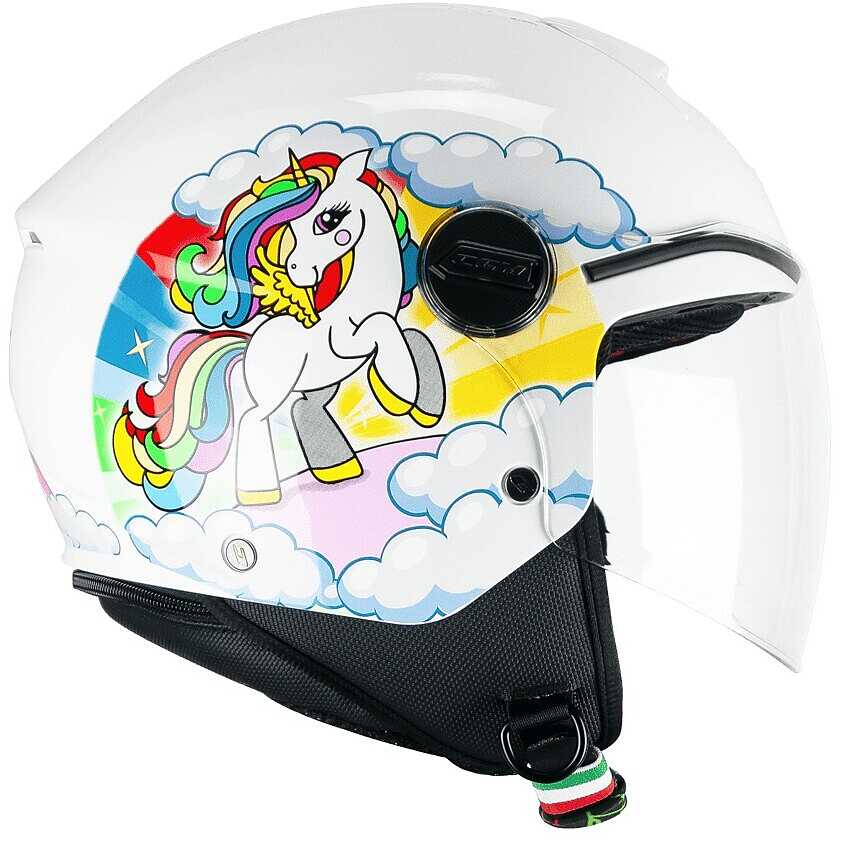 261D MINI DREAMS Bianco Fucsia Celeste Unicorno