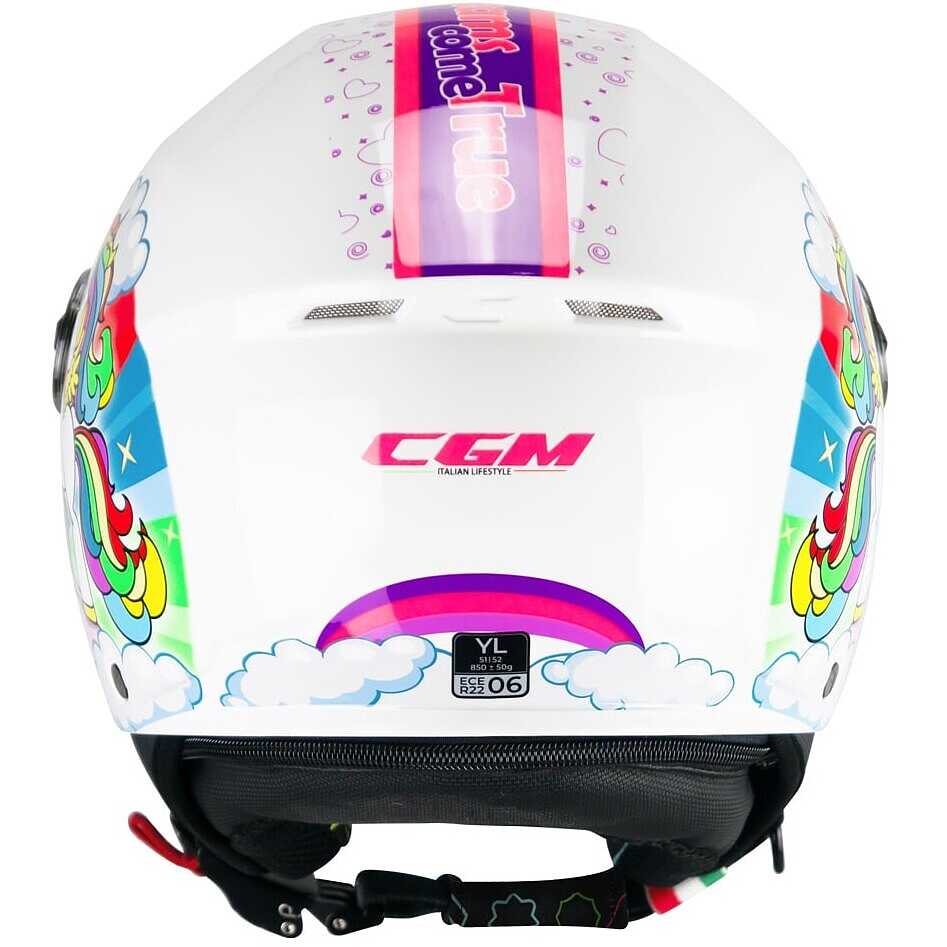 261D MINI DREAMS Bianco Fucsia Celeste Unicorno