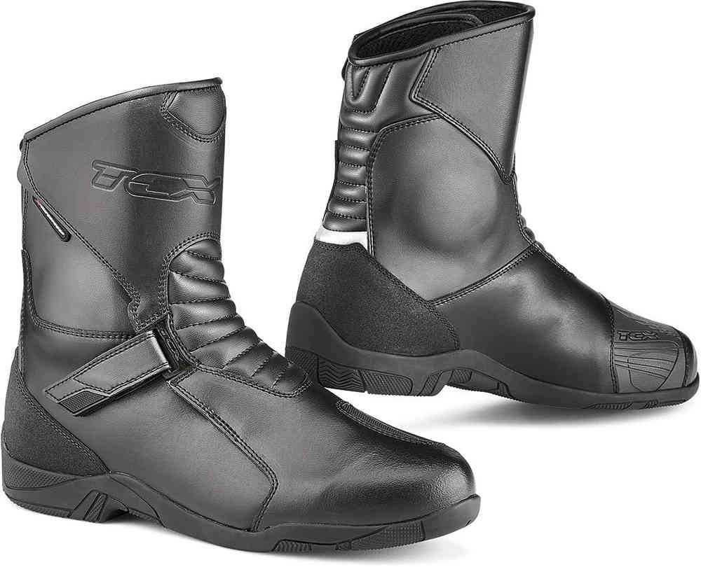TCX, Stivali Impermeabili Moto HUB WP - BLACK