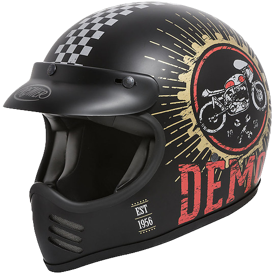 Premier MX, Casco Integrale In Carbonio Tricomposito - SPEED DEMON U9