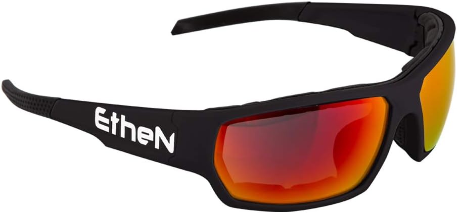 ETHEN OCCHIALE STUNT NERO LENTE ROSSA