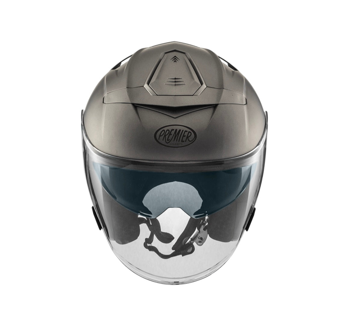 Premier JT5 U17 Titanio – Casco Jet Moto ECE 22.06