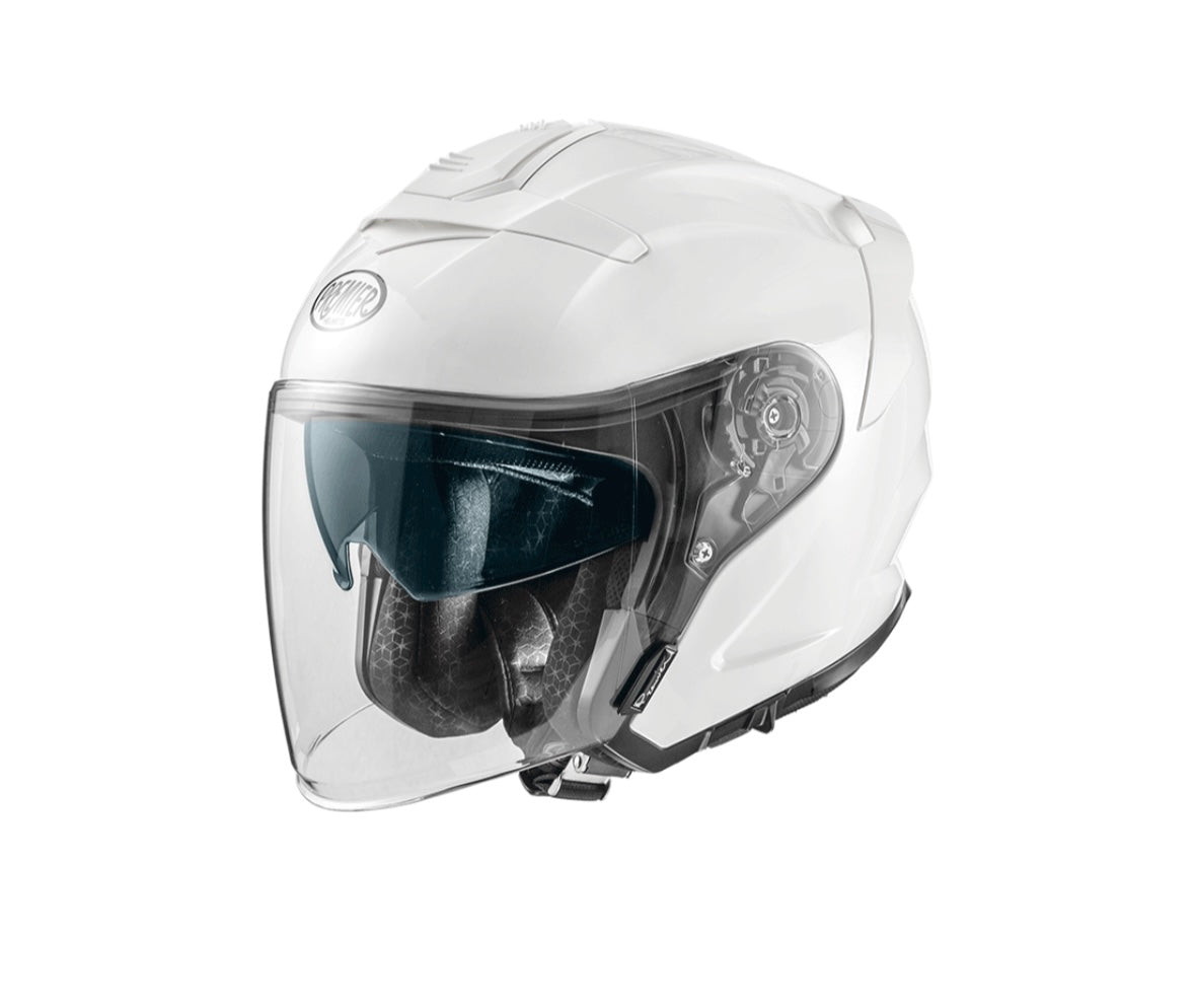 Premier JT5 U8 Bianco Lucido – Casco Jet Moto ECE 22.06