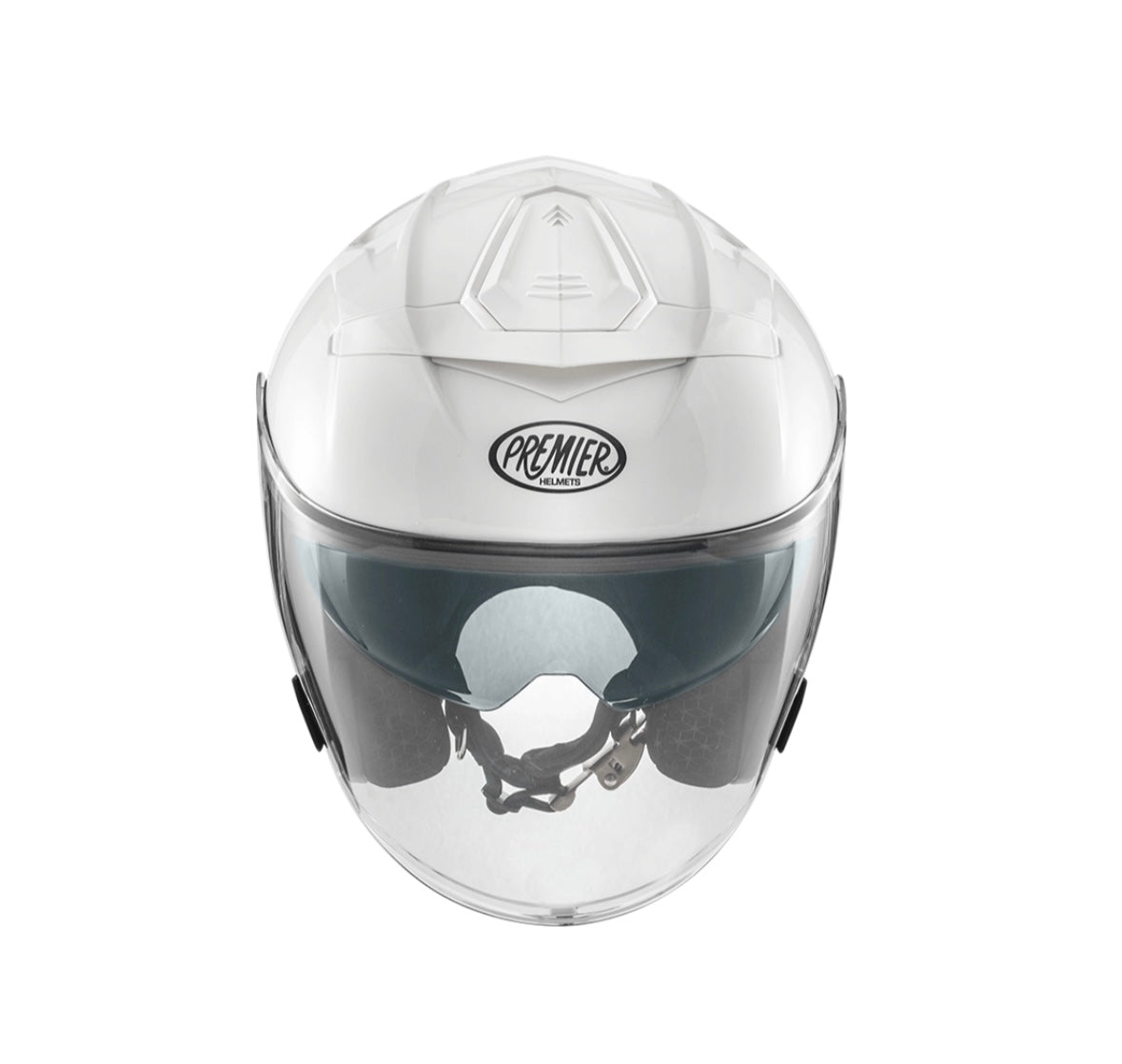 Premier JT5 U8 Bianco Lucido – Casco Jet Moto ECE 22.06