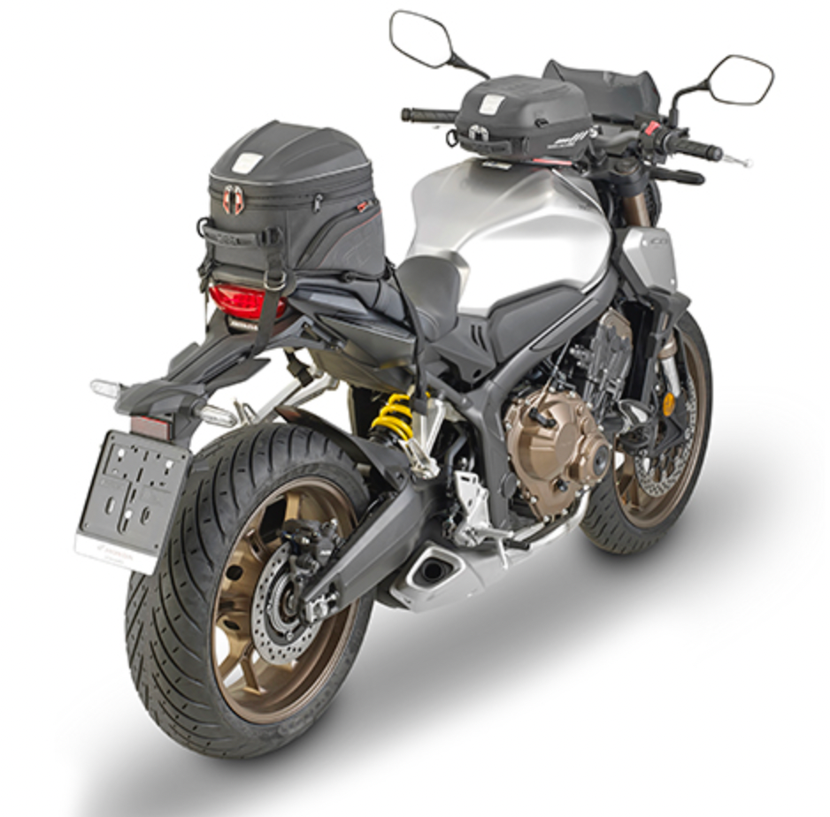 GIVI ST607B BORSA DA SELLA ESPANDIBILE TERMOFORMATA, CAPACITÀ 22 LITRI. alexmotostore