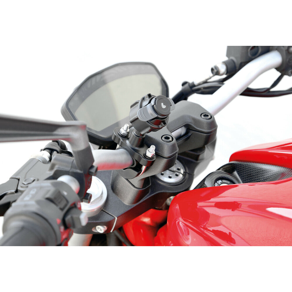 LAMPA Art.90550, U-Type, attacco fisso per manubrio alexmotostore