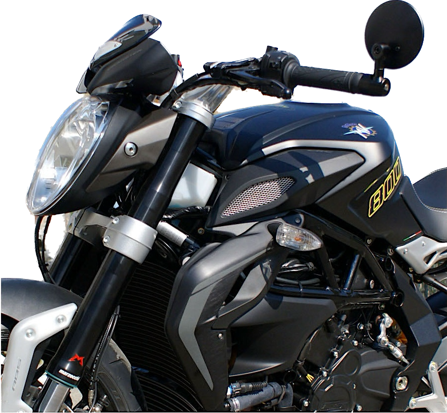 SPECCHIETTO BAR END, FAR Short Rod - 7571 Sx/Dx alexmotostore