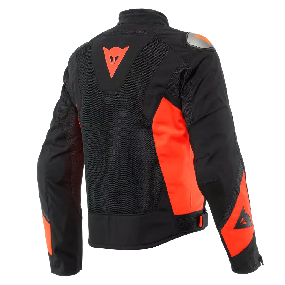 Dainese Energyca Air Tex BLACK/FLUO-RED – Giacca Moto Estiva Uomo