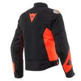 Dainese Energyca Air Tex BLACK/FLUO-RED – Giacca Moto Estiva Uomo