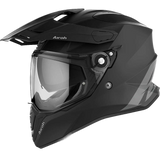 Airoh Commander Casco Adventure Con Doppia Visiera - Nero Opaco