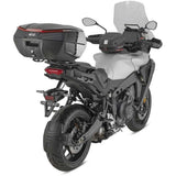 Bauletto Moto Monokey Givi V49 AIR Nero Catadiottro Rosso