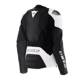RACING 5 LEATHER JACKET WMN 631 BLACK/WHITE 622