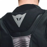 Dainese Super Speed 4 – Giacca Moto in Pelle Traforata Uomo Black-Matt Charcoal-Grey