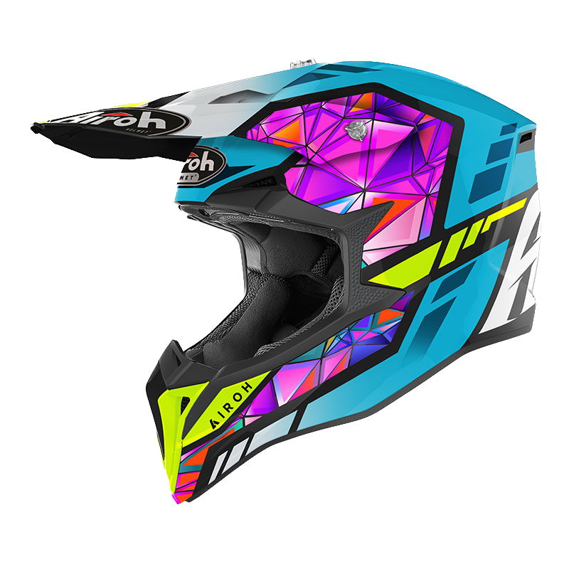 Airoh Wraap, Casco Integrale Off Road - Diamond Gloss