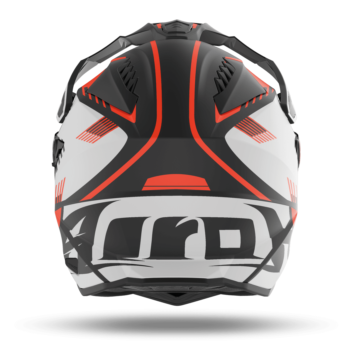 Airoh Commander Casco Adventure Con Doppia Visiera - Boost Orange Matt