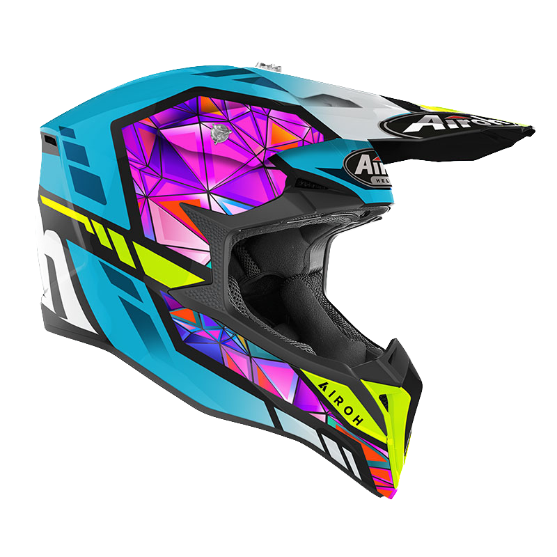 Airoh Wraap, Casco Integrale Off Road - Diamond Gloss