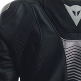 Dainese Super Speed 4 – Giacca Moto in Pelle Traforata Uomo Black-Matt Charcoal-Grey