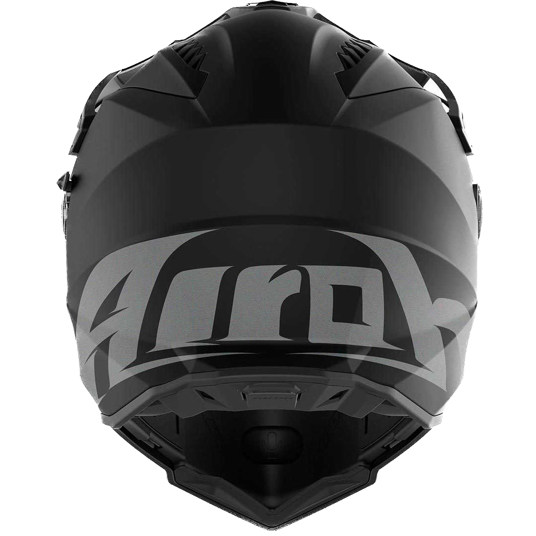 Airoh Commander Casco Adventure Con Doppia Visiera - Nero Opaco