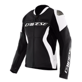 RACING 5 LEATHER JACKET WMN 631 BLACK/WHITE 622