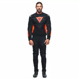 Dainese Energyca Air Tex BLACK/FLUO-RED – Giacca Moto Estiva Uomo